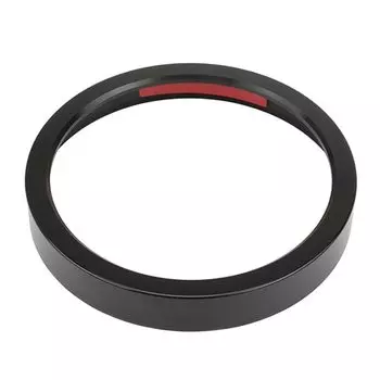 Накладка спидометра мотоцикла, накладка на рамку, кольцо из алюминия для Harley Sportster 883 1200 Dyna Street Bob Low Rider, черный/хромированный