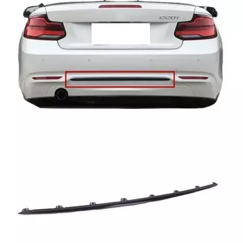 Накладка заднего бампера для BMW F22 F23 218i 220i 225i 218d 220d 220dX 2013-2019