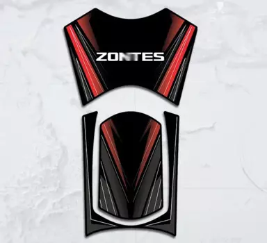 Накладки для бака ZONTES 350D 350 D, накладки для тяги бака с газом, захваты для топливного бака, декоративные боковые наклейки, защитная наклейка