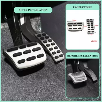 Накладки из нержавеющей стали на автомобильные педали для Hyundai Accent Solaris I20 2011-2016 Creta Ix25 для Kia K2 Rio Soul MT AT, автомобильный Стайлинг