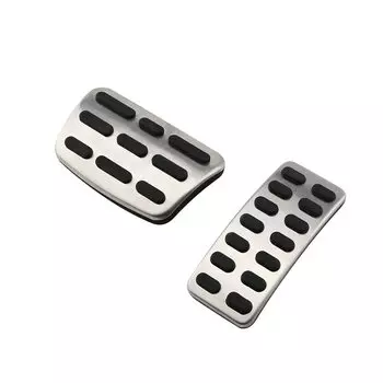 Накладки из нержавеющей стали на автомобильные педали для Hyundai Accent Solaris I20 2011-2016 Creta Ix25 для Kia K2 Rio Soul MT AT, автомобильный Стайлинг