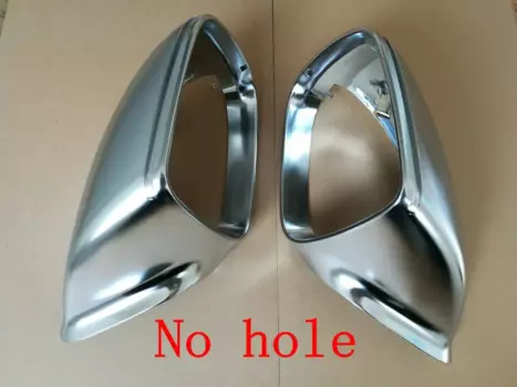 Накладки на боковые зеркала Kibowear для Audi Q5 8R Q7 4L SQ5, хромированные, матовые, серебристые, 2009 2010 2011 2012 2013 2014 2015 2016