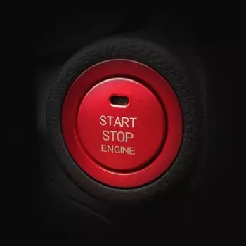 Накладки на кнопку запуска двигателя из цинкового сплава, кольцевая крышка для changan cs85 coupe 2023 2019 2020 2021 2022 2023, авто одной кнопкой