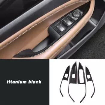 Накладки на панель управления стеклоподъемником автомобиля для Buick Regal Opel Insignia 2017 2018 2019 2020 2021 2022 2023 2024, аксессуары