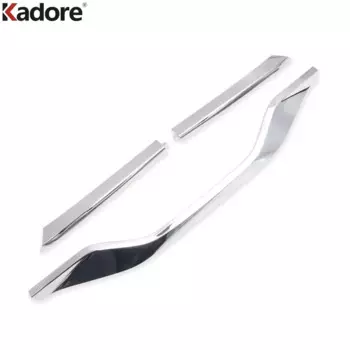 Накладки на заднюю крышку багажника бампера для Nissan Note 2020, 2021, 2022, 2023, 2024, хромированная нижняя Защитная Накладка на порог, Стайлинг автомобиля