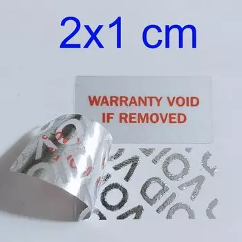 Наклейка безопасности красная