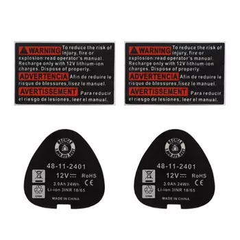 Наклейка для аккумулятора Milwaukee M12