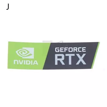 Наклейка для ноутбука KOQZM RTX 3090TI 3080TI 3070 3060
