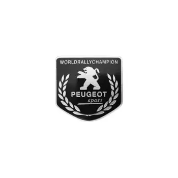 Наклейка для стайлинга автомобиля, 3D алюминиевая эмблема на хвост, значок на кузов, наклейка для Peugeot 2008 208 308 508 4008 408 3008 307 207 107 607 106 5008