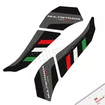 Наклейка для топливного бака мотоцикла 3 м, противоскользящая защита для колена, наклейки для чехла для Ducati Multistrada 1200 1260 2015-22