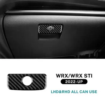Наклейка из углеродного волокна для Subaru WRX/WRX STI 2022 2023 2024 LHD RHD копилот Ручка для хранения аксессуары для интерьера