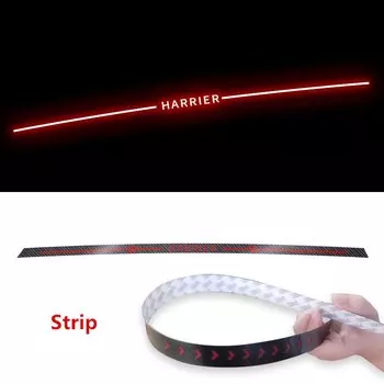 Наклейка из углеродного волокна для Toyota Harrier, задний тормоз, Внешнее украшение, персонализированные декоративные аксессуары