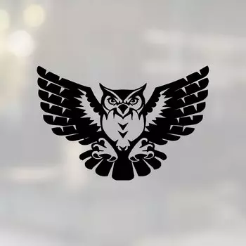 Наклейка на автомобиль Филин