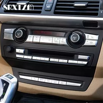 Наклейка на автомобильный Кондиционер, для Bmw E70 E71 X5 X6 2008-2013