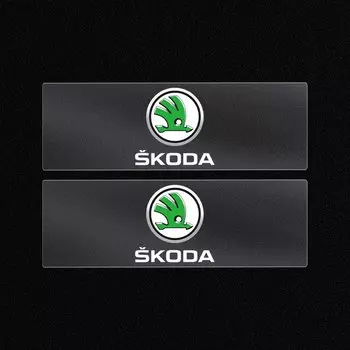 Наклейка на автомобильный стеклоподъемник, стикер на руль, наклейка для стайлинга автомобиля Skoda Octavia Fabia Kamiq Kapoq Kodiaq Rapid Superb