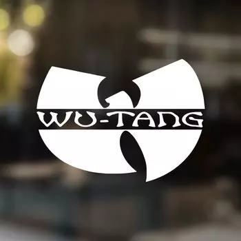 Наклейка на автомобиль Wu Tang
