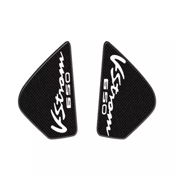 Наклейка на бак мотоцикла, для SUZUKI V-Строма 650 DL650 V-strom650 DL 650 vстрома, Защитная Наклейка на боковой газовый наколенник, 3D наклейки