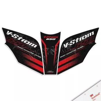 Наклейка на бак мотоцикла Suzuki V Строма dl650 DL V-STROM 650XT 3M, топливная газовая крышка, защитные аксессуары, наклейка, приключения