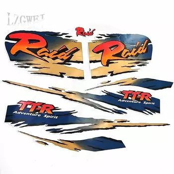 Наклейка на Бензобак Мотоцикла, графический комплект, наклейка на бензобак, наклейка на бензобак, наклейка, наклейка для Yamaha TT-R 250 TTR250