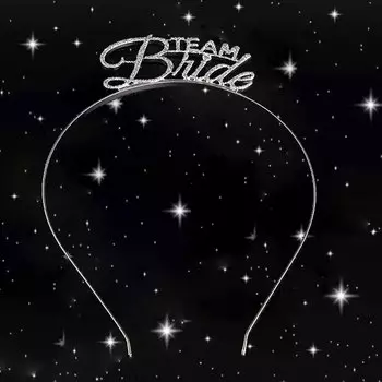 Наклейка на бокал "Team Bride" HGDTFF