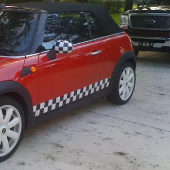 Наклейка на дверь автомобиля, боковые полосы, капот, наклейка на крышку двигателя для мини медного пейзажа F60 Clubman F54 JCW 2015-2018, аксессуары