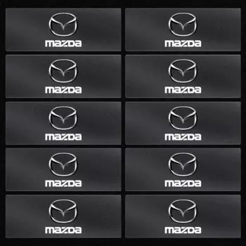 Наклейка на кнопку подъема окна автомобиля, наклейка на руль для Mazda 3 5 6 323 626 CX-3 CX-4 CX-5 CX-7 CX-9 Axela 6 RX8 7 MX3 MX5