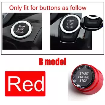 Наклейка На Кнопку Запуска И Остановки Автомобиля BMW Для 1, 2, 3, 4, 5, 6