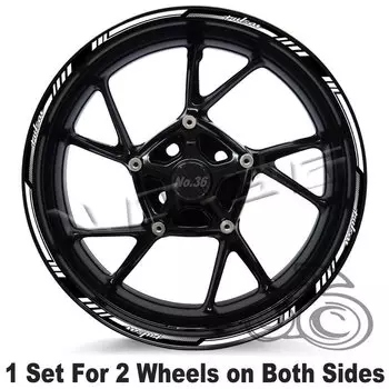 Наклейка на колесо мотоцикла для Bajaj Pulsar NS 400 180 200 125 150 N160 250 220F