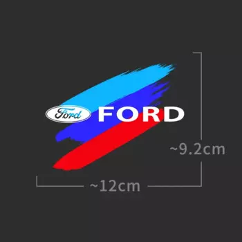 Наклейка на крышку бака автомобиля, наклейка на дверь автомобиля, кузов, авто эмблема, наклейки для Ford Fiesta EcoSport Escort focus 1 2 3 mk2 mk3 mk4 mk5 m