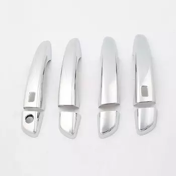 Наклейка на крышку чаши дверной ручки, АБС-наклейка для Peugeot 3008 GT 3008GT MK2 2016-2018 2019 2020 2021 2022