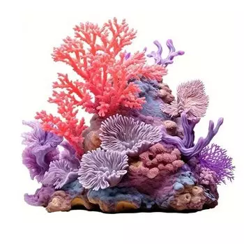 Наклейка на крышку унитаза коралловый риф