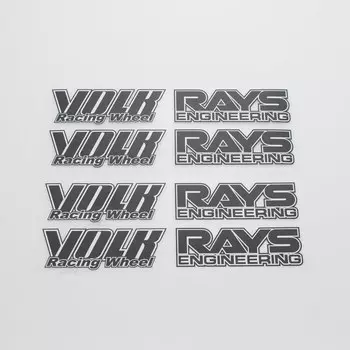 Наклейка на обод автомобиля RAYS VOLK TE37 CE28 RACING WORK ADVAN ENKEI SSR WEDSSPORT, украшение из ПВХ, наклейка на колесо, wa