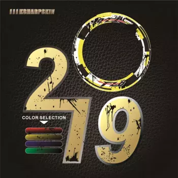 Наклейка на обод мотоцикла для YAMAHA FZ6 fz 6, 4 шт.