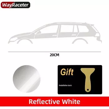 Наклейка на окно автомобиля, автомобильный Графический корпус, бампер, светоотражающая Виниловая наклейка для Volkswagen VW Golf 7 MK7 GTI GTD R Line, аксессуары