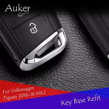 Наклейка на основание автомобильного ключа для тюнинга 2013-2019 VW Tiguan Touran Teramont Golf 7 7,5 Sportsvan