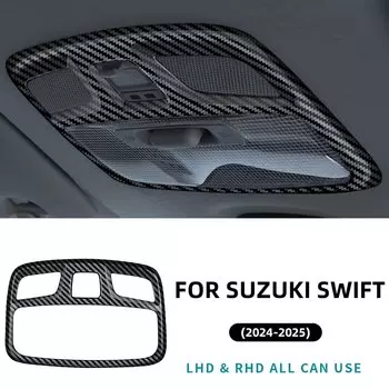 Наклейка на панель автомобильного фонаря для Suzuki SWIFT 2017 2018 2019 2020 2021 2022 2023 2024 2025 Аксессуары из углеродного волокна ABS