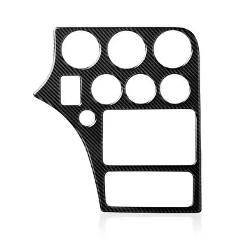 Наклейка на панель CD автомобиля, отделка из углеродного волокна для Alfa Romeo 159 автомобиль Brera Spider 2004 2005 2006 2007 2008 2009 2010 2011, аксессуары