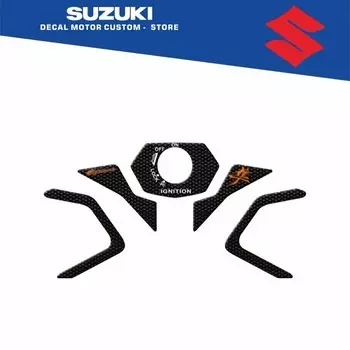 Наклейка на переднюю вилку мотоцикла, водонепроницаемая наклейка из углеродного волокна Samsung, подходит для Suzuki hayabusa gsxr1340 2021-2024