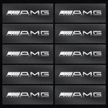 Наклейка на подголовники переднего сиденья автомобиля, наклейка на боковое окно автомобиля для Mercedes Benz AMG W204 W205 W212 W213 W177 W176 W117 X253 W247