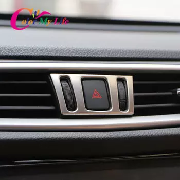 Наклейка на решетку вентиляционного отверстия автомобильной центральной консоли для Nissan X-Trail Xtrail X trail T32 2013-2021 Qashqai J11 2014-2021 Murano