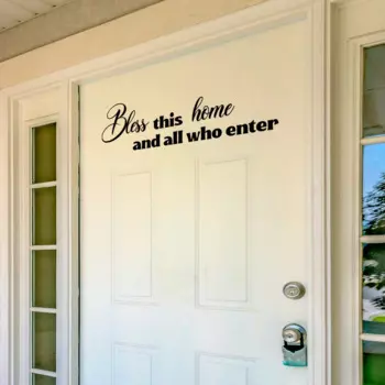 Наклейка на стену, 10 х40 см