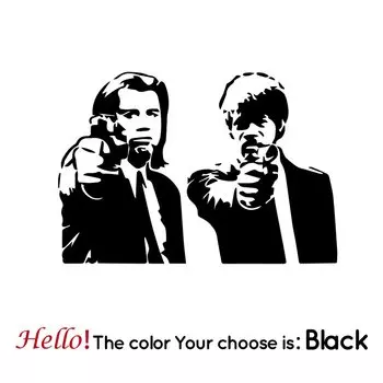 Наклейка на стену Romantic Banksy Muyuchunhua