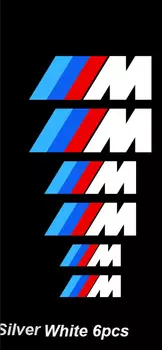 Наклейка на суппорт BMW M, устойчивая к высоким температурам наклейка для модификации тормоза