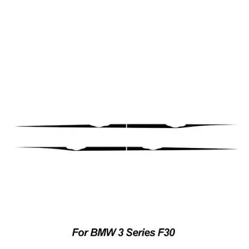 Наклейка на талию для BMW F20, F22, F23, F30, F32, F33, F10, G30, F48, F25, F26, F15, F16, 2 шт.