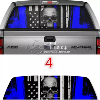 Наклейка на заднее стекло для Ford Raptor F-150