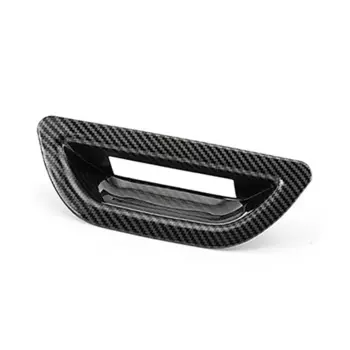 Наклейка на заднюю дверь автомобиля, хромированная/углеродное волокно, с рисунком для ниссанов X-Track, xтрейл, Rogue, T32, 2014-2019, 1 шт.