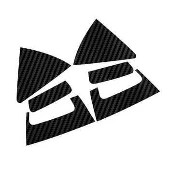 Наклейка на заднюю дверную ручку из углеродного волокна для Honda HR-V HRV Vezel 2015 2016 2017 2018 2019 2020 2021 2022 Автомобильная наклейка s