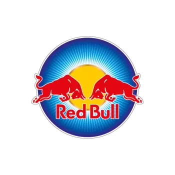 Наклейка Red Bull 15х15 см