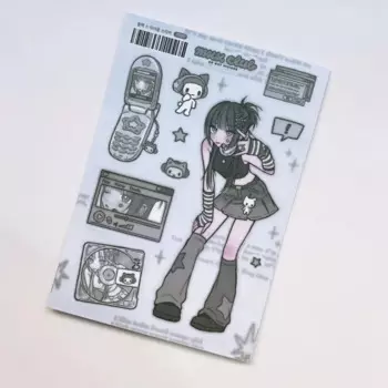 Наклейка с ангелом для ноутбука