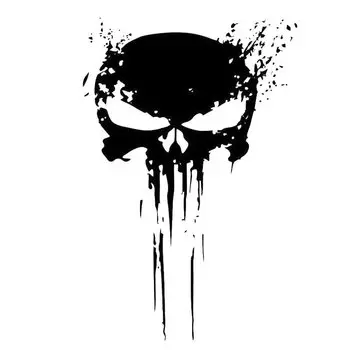 Наклейка с черепом, светоотражающая наклейка, наклейки для мотоцикла, водонепроницаемая защита от солнца, универсальные аксессуары для украшения автомобиля и мотоцикла